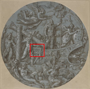 Giulio Romano - triomf Karel V - 1535 - Teylers